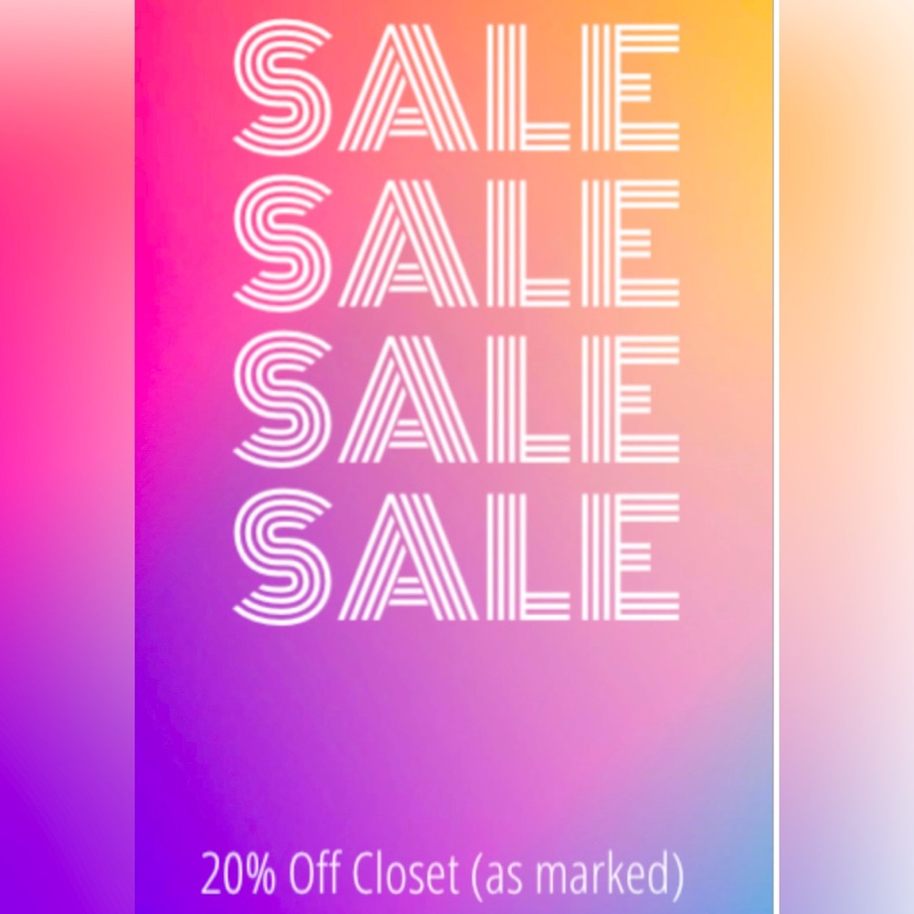 Sale (20% As Marked)